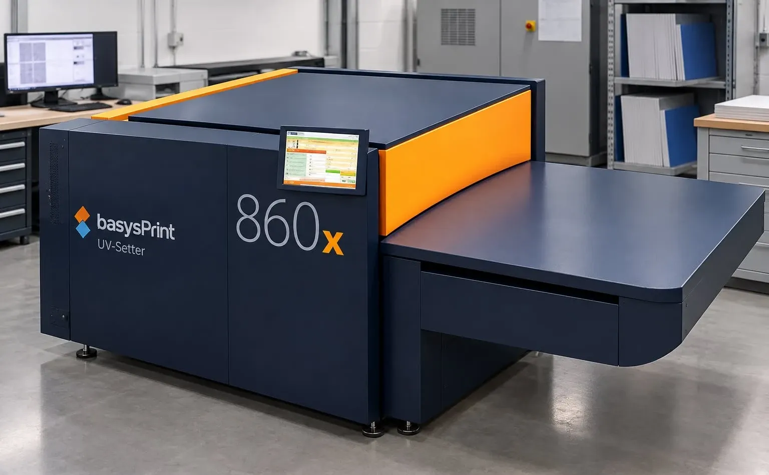 Filmadora de placas basysPrint UV-Setter 860x